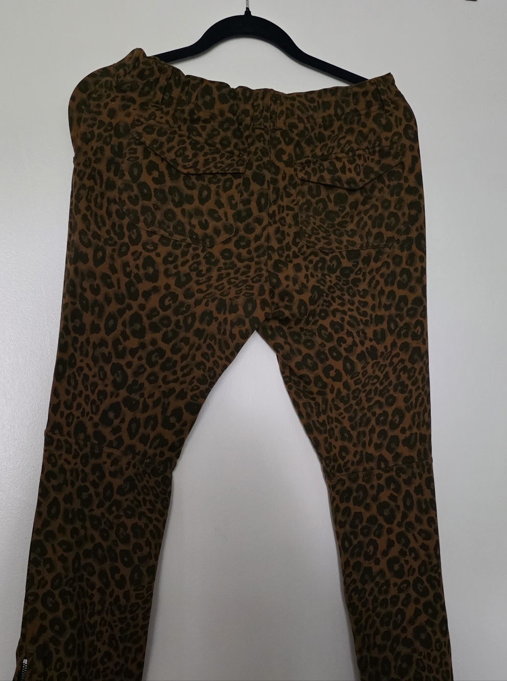 Leopard Print Leggings - Brown